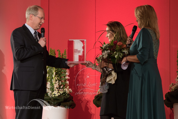 Preisverleihung "Stadt-Hannover-Preis" durch Oberbürgermeister Stefan Schostok