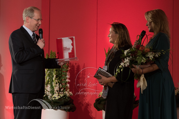 Preisverleihung "Stadt-Hannover-Preis" durch Oberbürgermeister Stefan Schostok