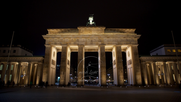 Brandenburger Tor bei Nacht